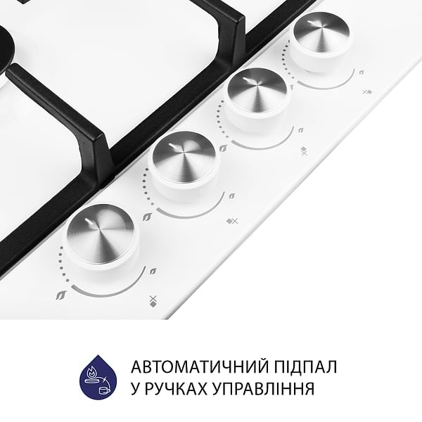 Фото - Варильна поверхня газова Minola MGM 615204 WH