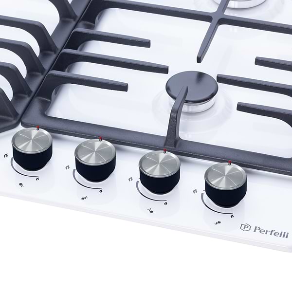 Фото - Варильна поверхня газова Perfelli DIAMOND M69C BIANCO