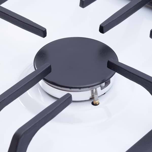 Фото - Варильна поверхня газова Perfelli DIAMOND M69C BIANCO