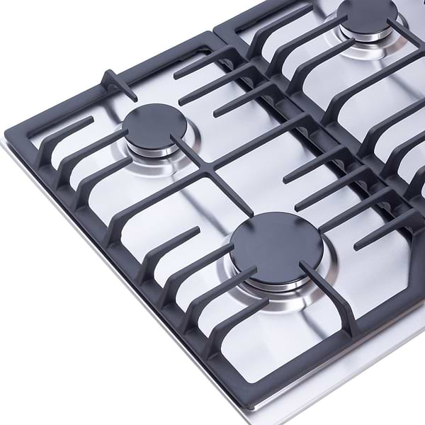 Фото - Варильна поверхня газова Perfelli DIAMOND M69C INOX
