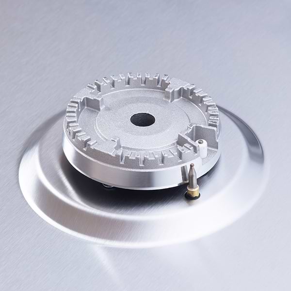 Фото - Варильна поверхня газова Perfelli DIAMOND M69C INOX