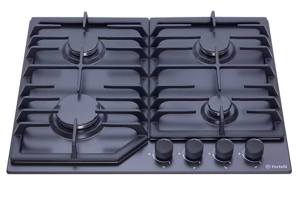 Фото - Варильна поверхня газова Perfelli DIAMOND M69C NERO