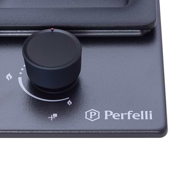 Фото - Варильна поверхня газова Perfelli DIAMOND M69C NERO