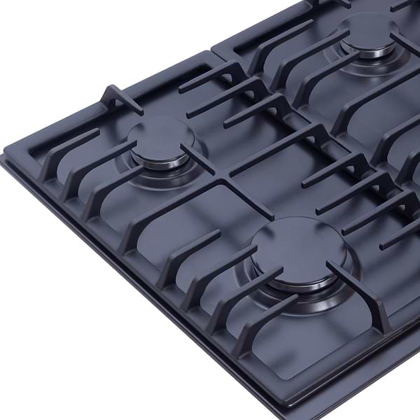 Фото - Варильна поверхня газова Perfelli DIAMOND M69C NERO