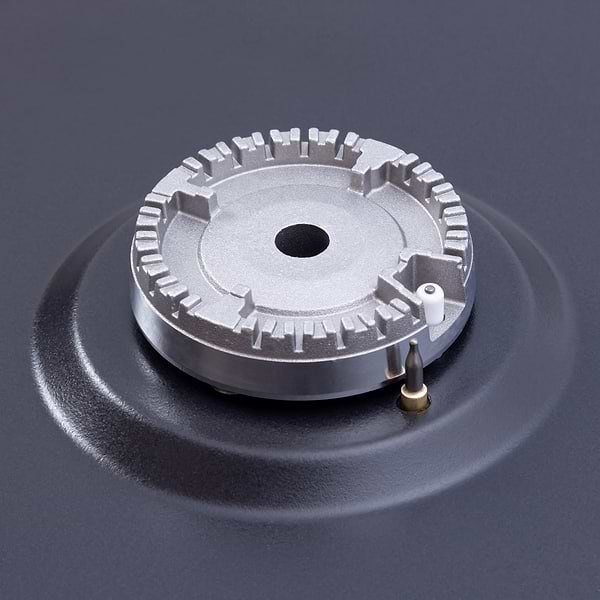 Фото - Варильна поверхня газова Perfelli DIAMOND M69C NERO