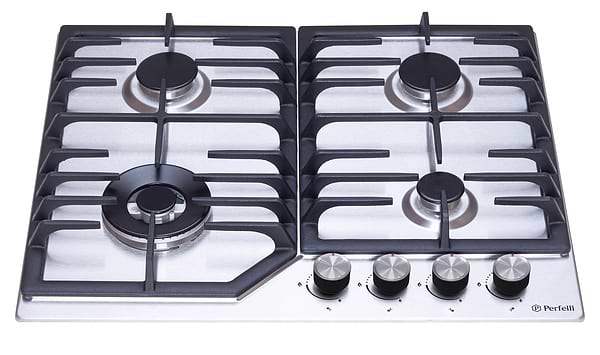 Фото - Варильна поверхня газова Perfelli DIAMOND MW69C INOX
