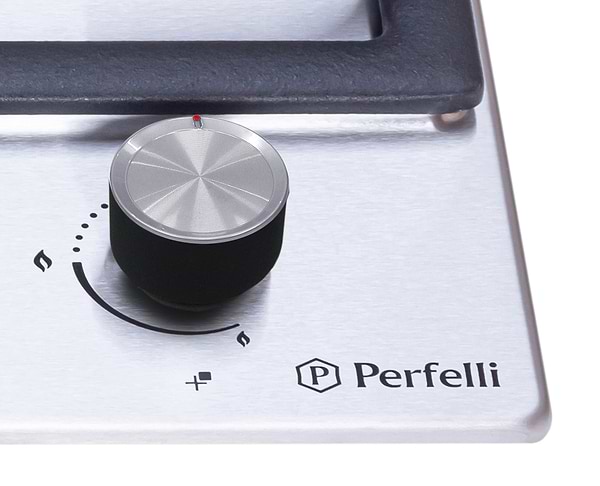 Фото - Варильна поверхня газова Perfelli DIAMOND MW69C INOX