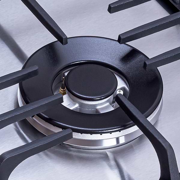 Фото - Варильна поверхня газова Perfelli DIAMOND MW69C INOX