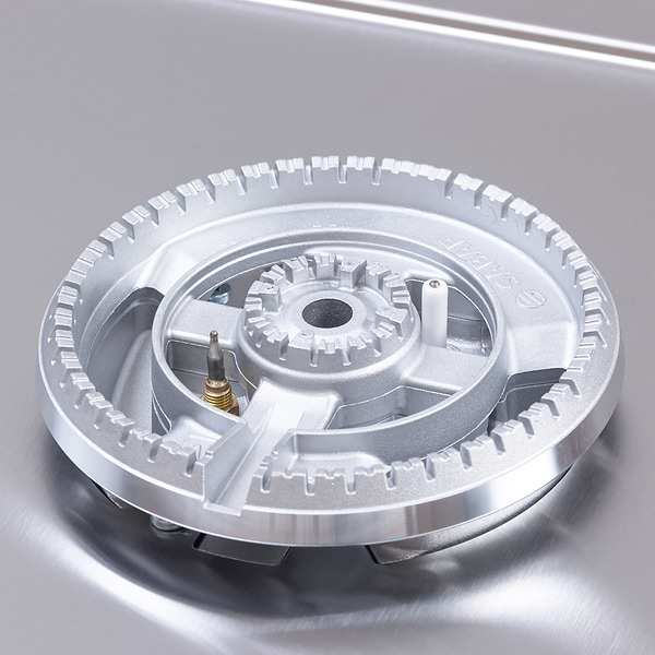 Фото - Варильна поверхня газова Perfelli DIAMOND MW69C INOX