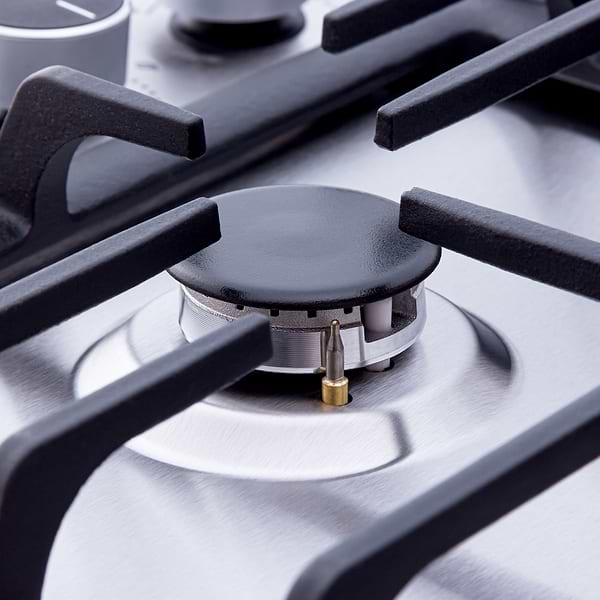 Фото - Варильна поверхня газова Perfelli DIAMOND MW69C INOX