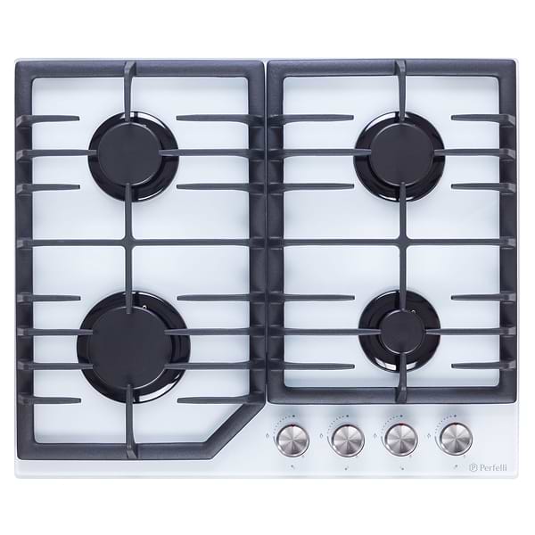 Фото - Варильна поверхня газова Perfelli DIAMOND G69C BIANCO