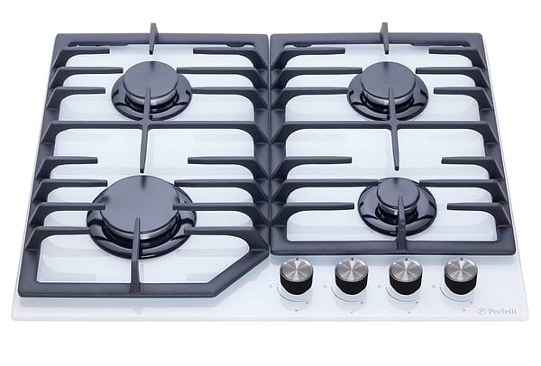 Фото - Варильна поверхня газова Perfelli DIAMOND G69C BIANCO