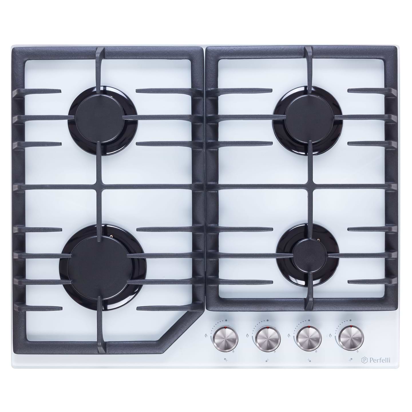 Варочная панель газовая Perfelli DIAMOND G69C BIANCO