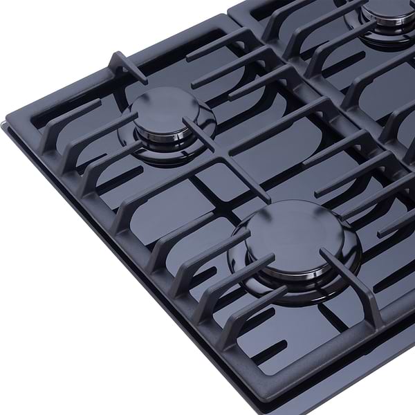 Фото - Варильна поверхня газова Perfelli DIAMOND G69C NERO
