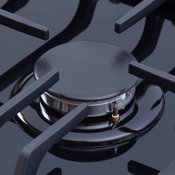 Фото - Варильна поверхня газова Perfelli DIAMOND G69C NERO