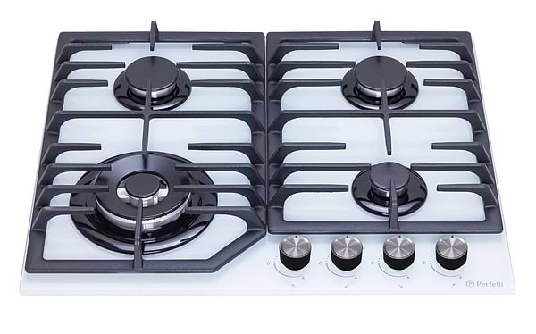 Фото - Варильна поверхня газова Perfelli DIAMOND GW69C BIANCO