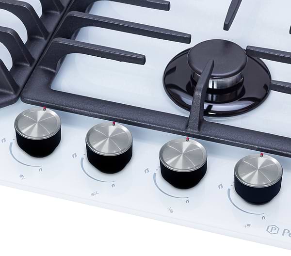 Фото - Варильна поверхня газова Perfelli DIAMOND GW69C BIANCO