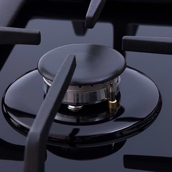 Фото - Варочная панель газовая Perfelli DIAMOND GW69C NERO