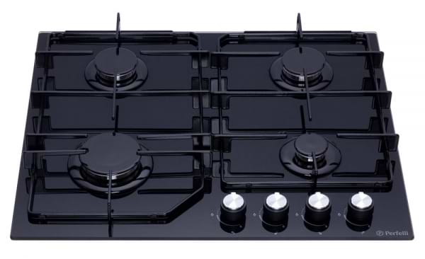 Фото - Варочная панель газовая Perfelli HGG 61414 BL
