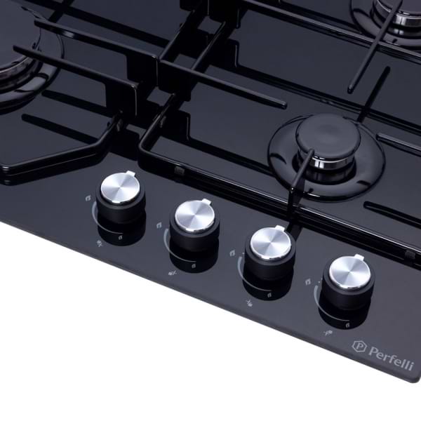 Фото - Варочная панель газовая Perfelli HGG 61414 BL