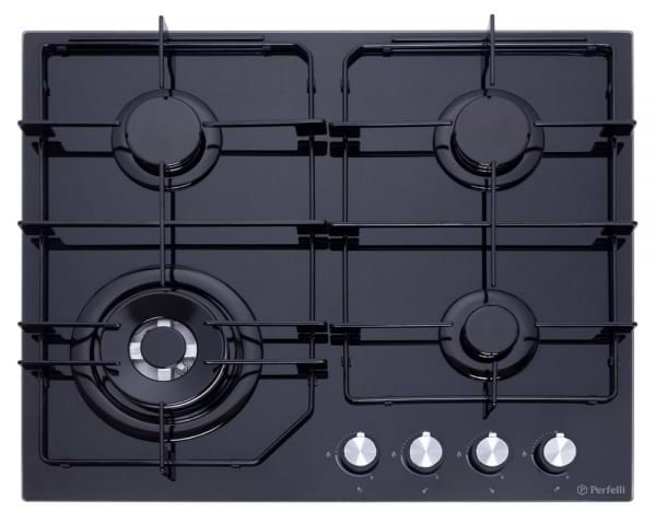 Фото - Варочная панель газовая Perfelli HGM 61614 BL