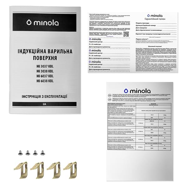 Фото - Варильна поверхня електрична Minola MI 3038 KBL