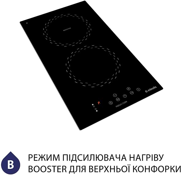 Фото - Варильна поверхня електрична Minola MI 3038 KBL