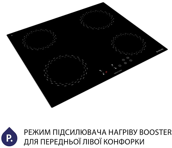 Фото - Варильна поверхня електрична Minola MI 6038 KBL