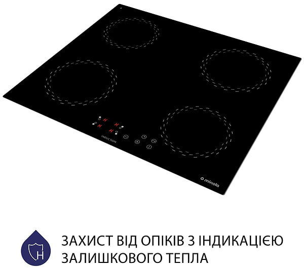 Фото - Варильна поверхня електрична Minola MI 6038 KBL