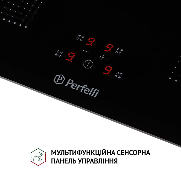 Фото - Варильна поверхня електрична Perfelli HI 684 BL