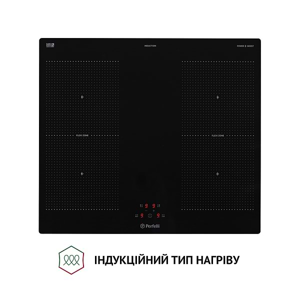 Фото - Варильна поверхня електрична Perfelli HI 684 BL