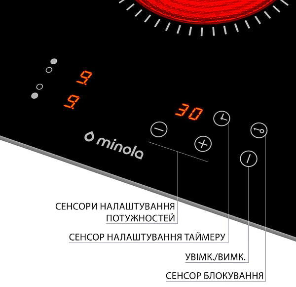 Фото - Варочная панель Domino Minola MVH 3031 KBL