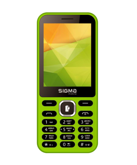 Фото - Мобильный телефон Sigma mobile X-style 31 Power Dual Sim Green