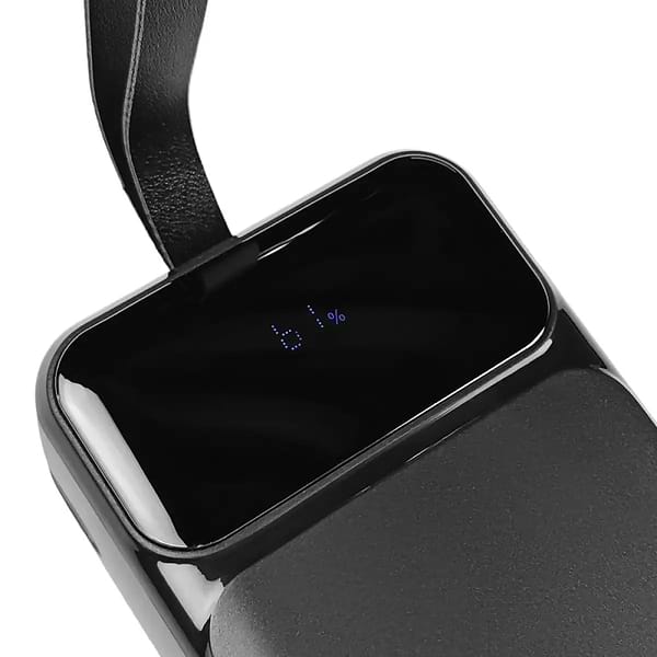 Фото - Батарея мобільна Grunhelm 40.000 mAh Black швидка зарядка 22.5W (GP-40BQC)