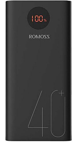 Батарея мобильная универсальная Romoss 40000mah 18 W PEA40 (PEA40-112-2135) - Фото 1
