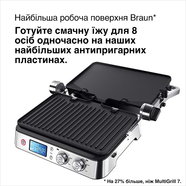 Фото - Уцінка - Гриль-барбекю електричний Braun CG9040
