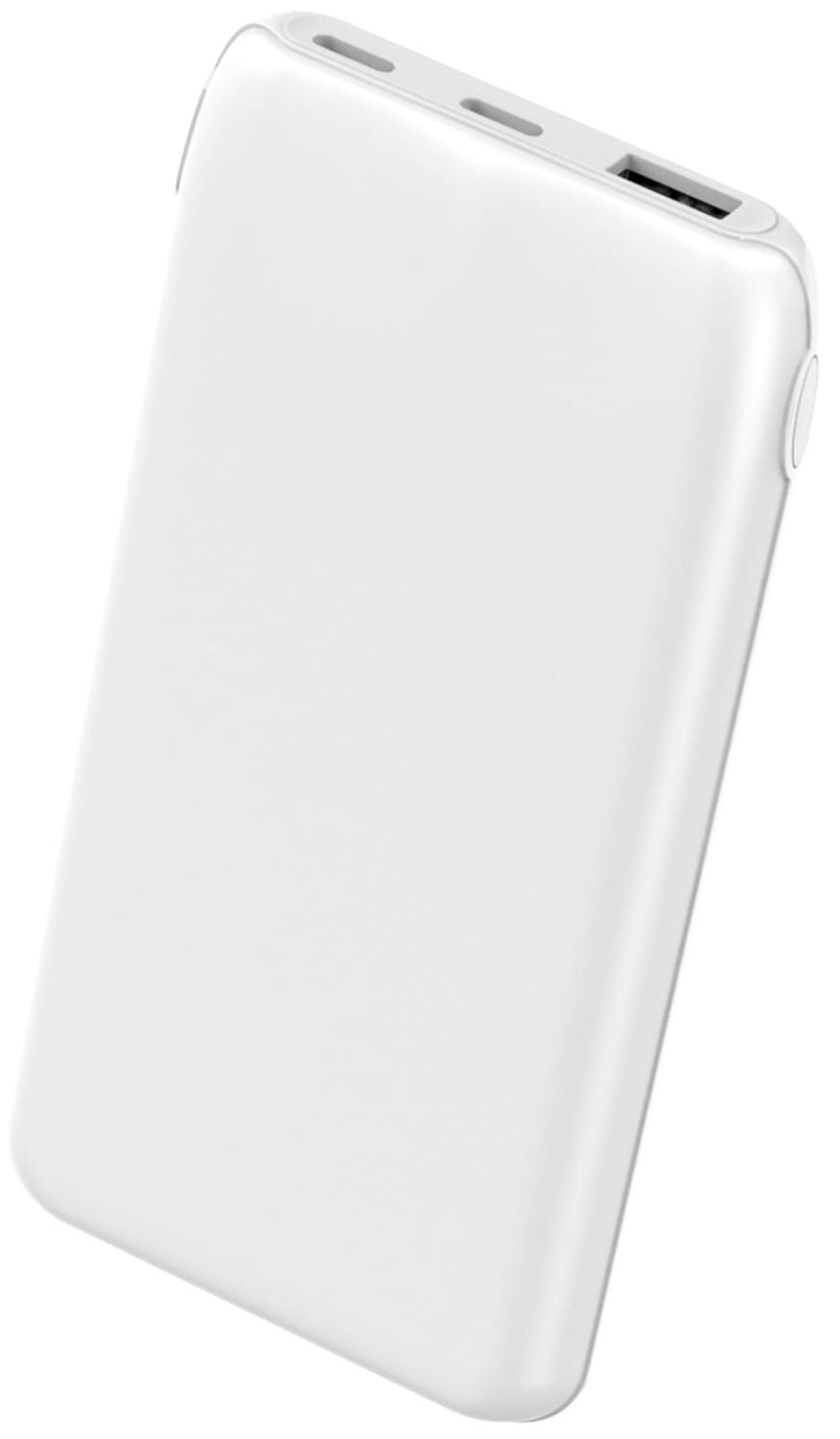 Батарея мобільна Platinet 10000 mAh 3,7V 37Wh 12W 2x USB-C 1x USB-A White (PMPB1010W)