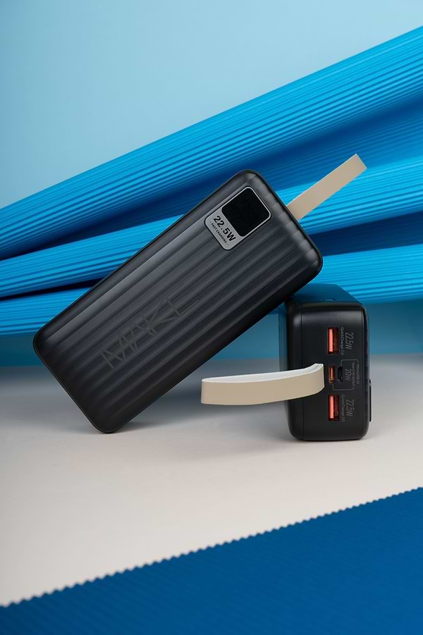 Фото - Батарея мобильная MAKE 22.5W PD+QC 30000 mAh Black (MPB-301BK)