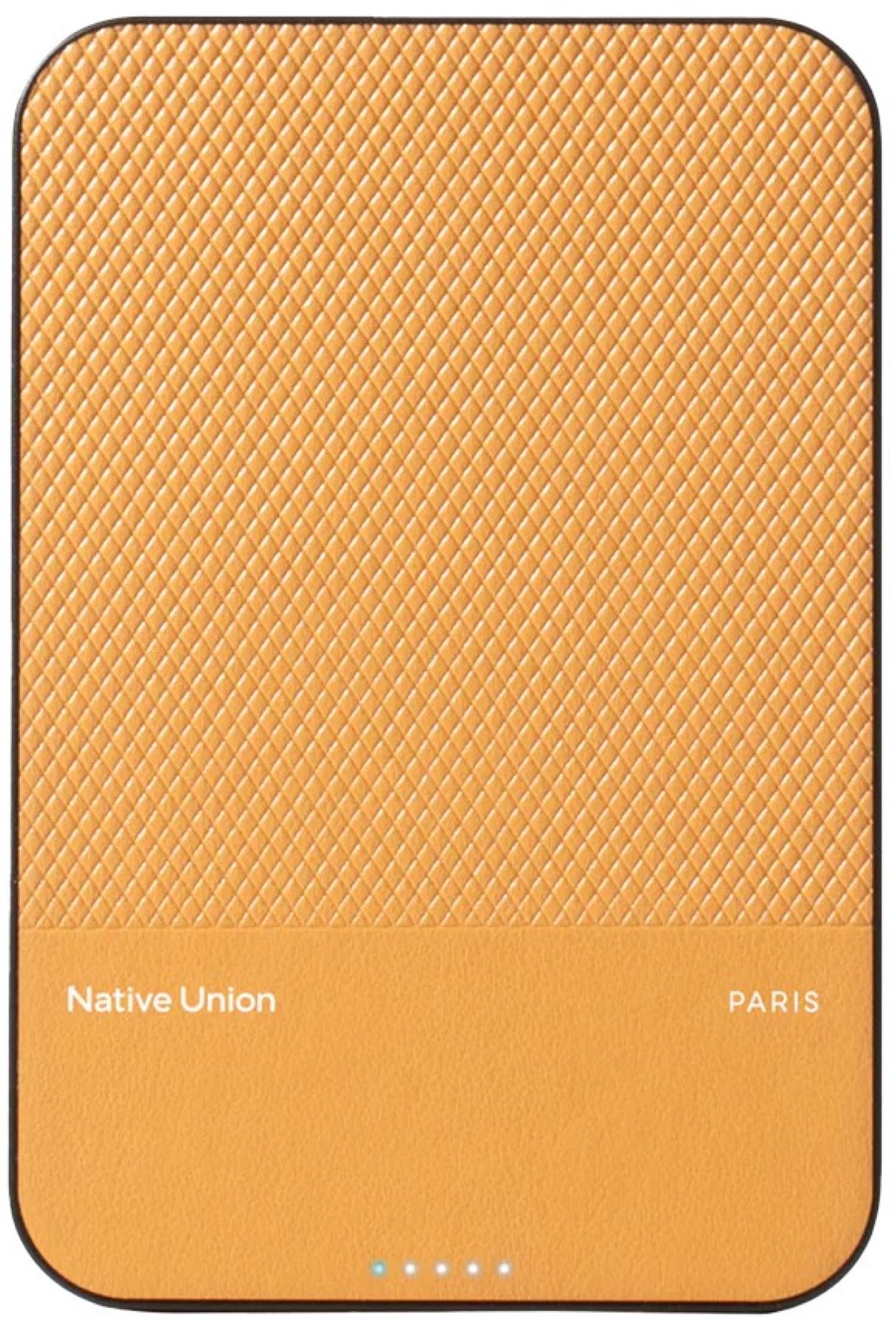 Батарея мобільна Native Union Classic Magnetic Power Bank 5 000mAh Kraft (PB-5KMS-KFT) - Фото 1