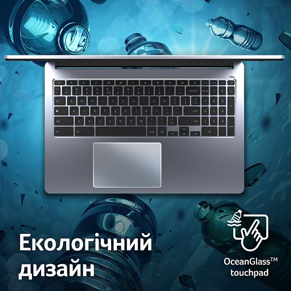 Фото - Ноутбук Acer Chromebook CB315-4HT (NX.KBAEU.001) Silver