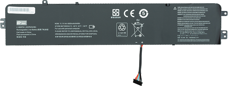 Акумулятор для ноутбука PowerPlant Lenovo IdeaPad 700-15ISKI (L14M3P24) 11.1V 4000mAh (NB480982)