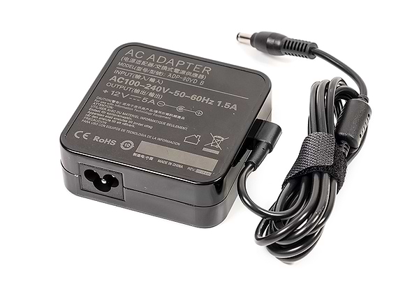 Фото - Зарядное устройство для ноутбука PowerPlant 220V 12V 60W 5A (WMKD00MS0042)