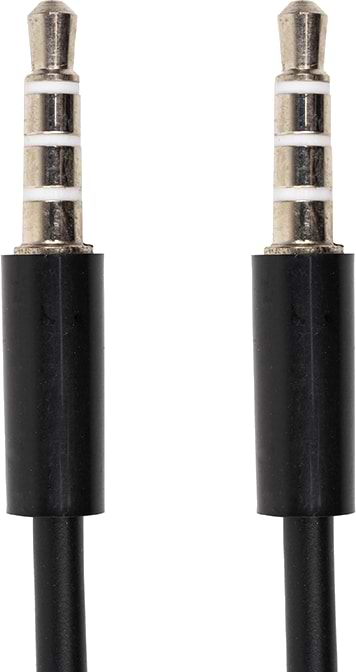 Кабель 3.5 мм - 3.5 мм PowerPlant 3.5 мм 4 pin mini jack AUX 1.2 m (CA913053) - Фото 1