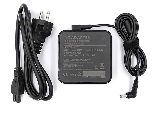 Фото - Зарядное устройство для ноутбука PowerPlant Asus 220V 19V 90W 4.74A (WM-AS90F5525)