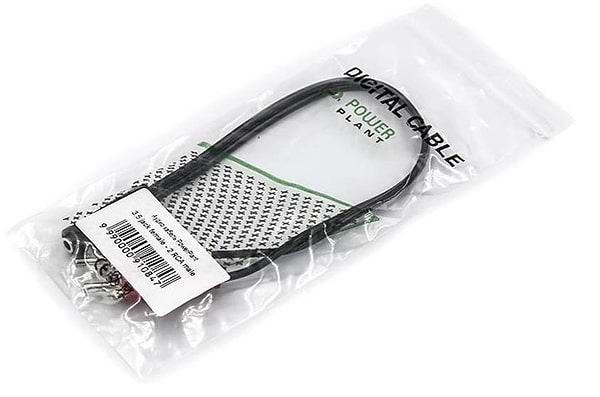 Фото - Кабель 3.5 мм - RCA PowerPlant (CA910847) 3.5mm(F)-2хRCA(M) Black