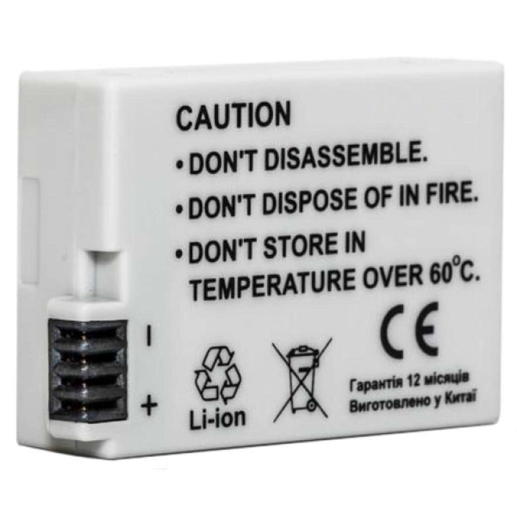 Аккумулятор для фотокамеры PowerPlant Canon LP-E8 1300mAh (DV00DV1255)