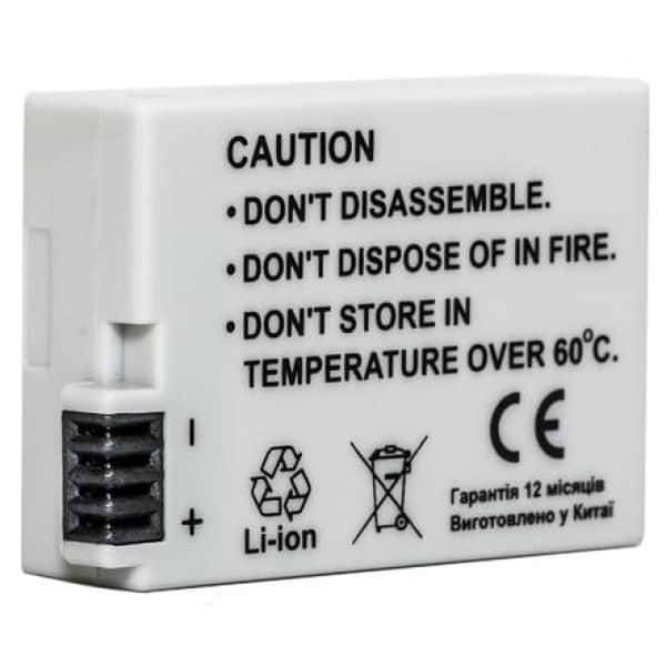 Фото - Аккумулятор для фотокамеры PowerPlant Canon LP-E8 1300mAh (DV00DV1255)