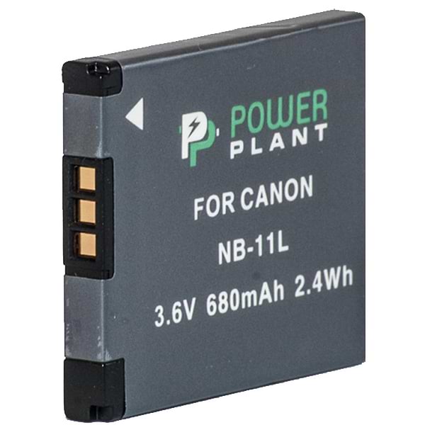 Фото - Аккумулятор для фотокамеры PowerPlant Canon NB-11L 680mAh (DV00DV1303)