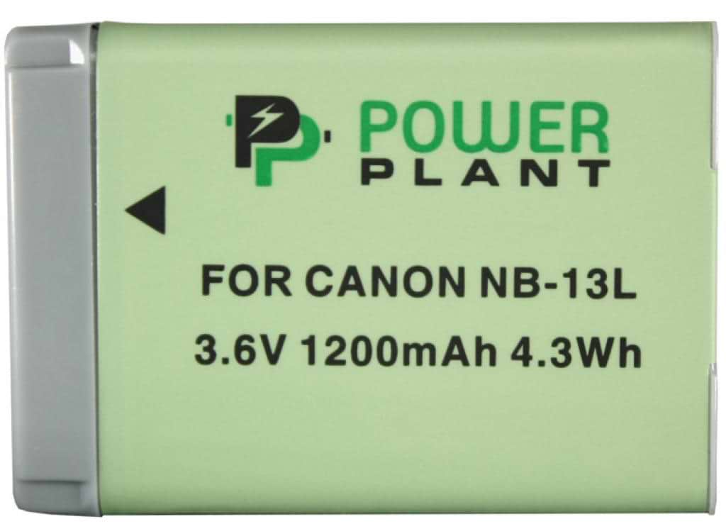 Аккумулятор для фотокамеры PowerPlant Canon NB-13L 1200mAh (DV00DV1403)