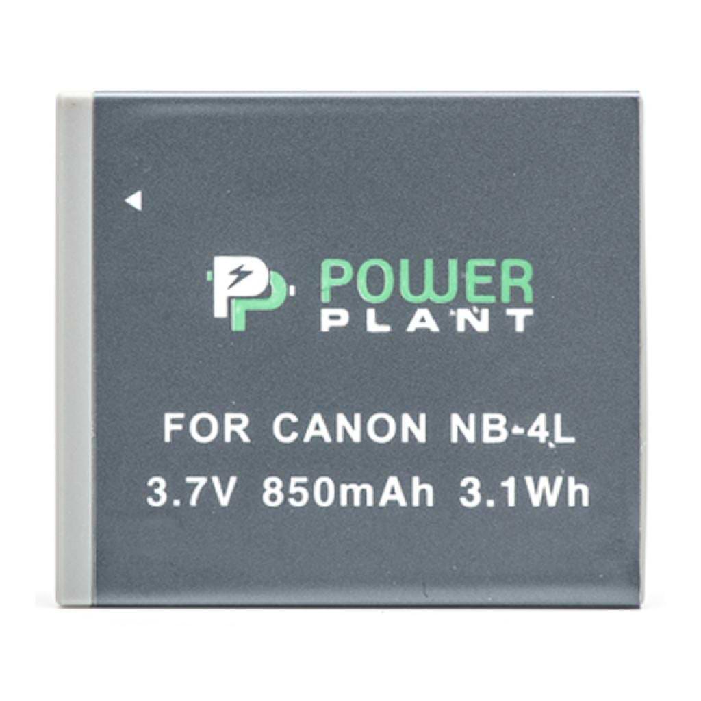 Акумулятор для фотокамери PowerPlant Canon NB-4L 850mAh (DV00DV1006) - Фото 1